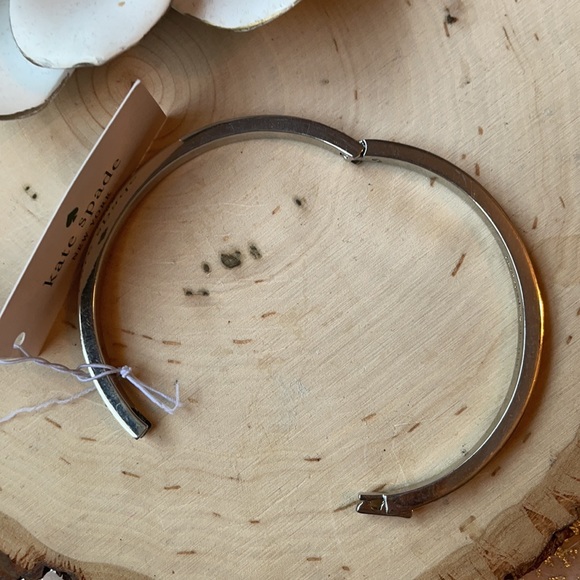 NWT KATE SPADE SILVER “RING IT UP” BRACELET! - Picture 5 of 5